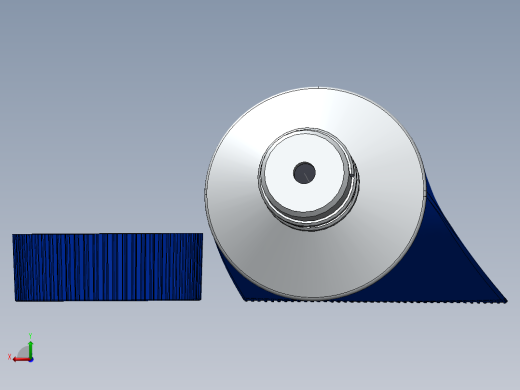 机油管 3D模型SolidWorks三维设计图后视缩略图