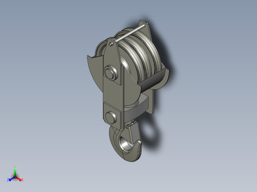 G883-10吨叼钩组装配