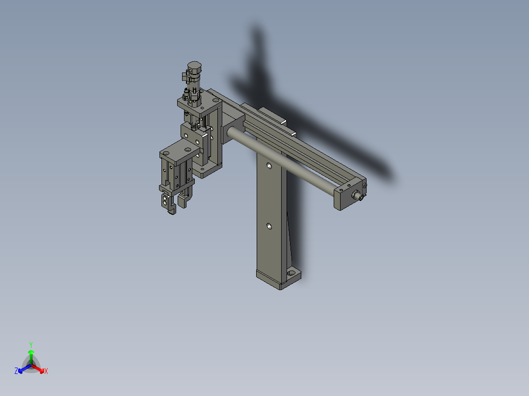 HLCY05HLCY01-04-00-00搬运组件正等轴测图