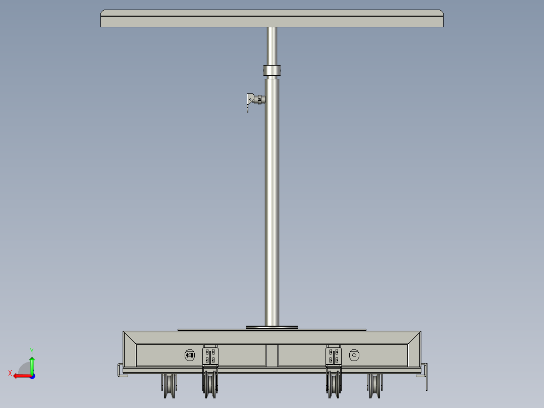 小台车111后视图