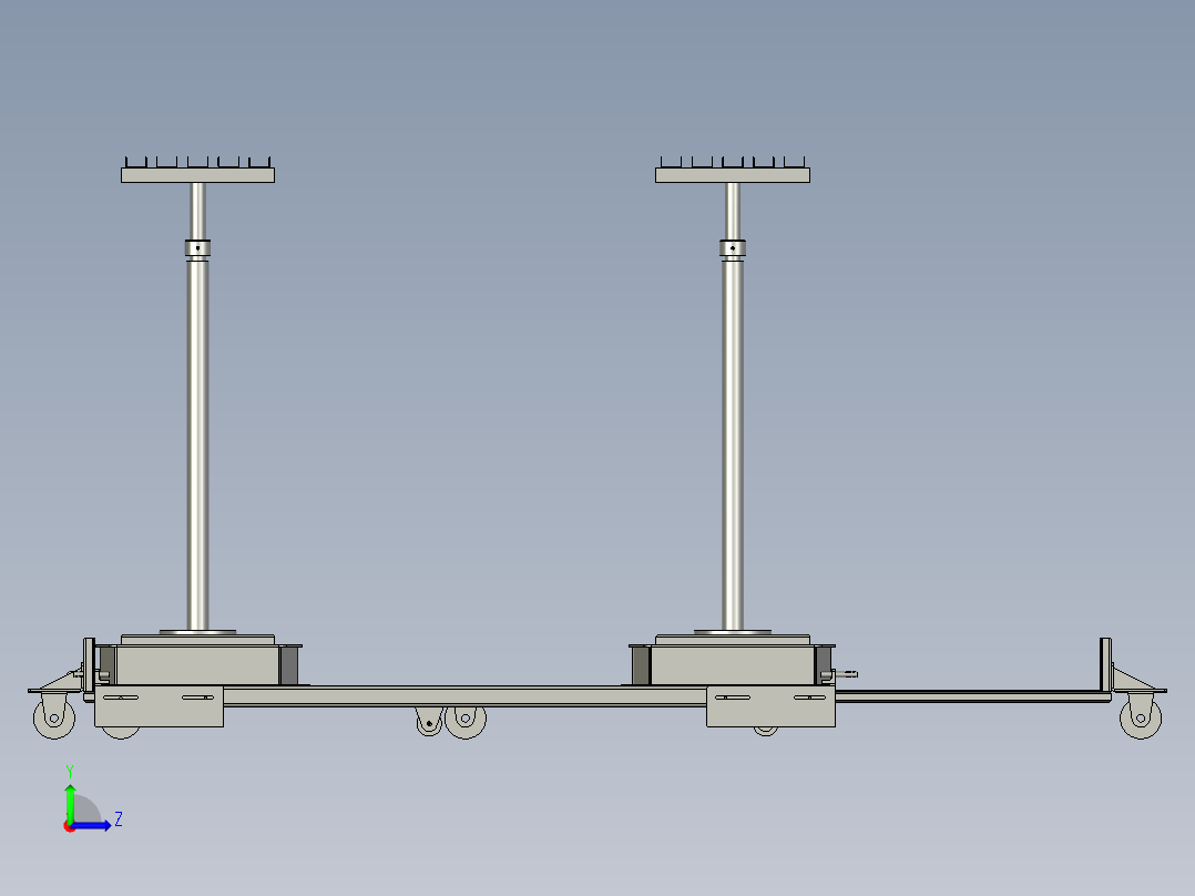小台车111左视图