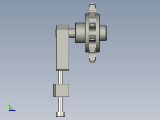 170423A4-惰轮组件1左视缩略图