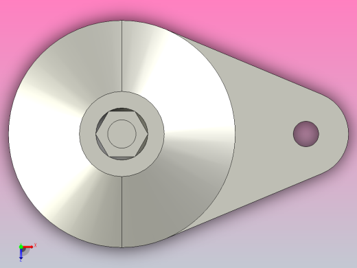 DDGS80-M10-L100-C2万向关节调整脚蹄俯视缩略图