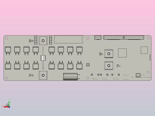 48V锂电池保护板后视缩略图