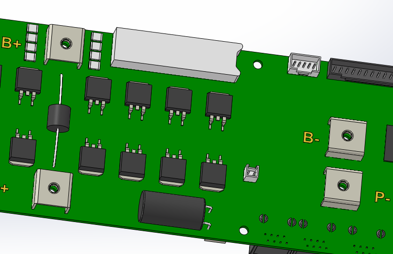 48V锂电池保护板