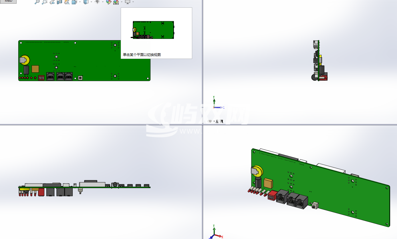 48V锂电池保护板