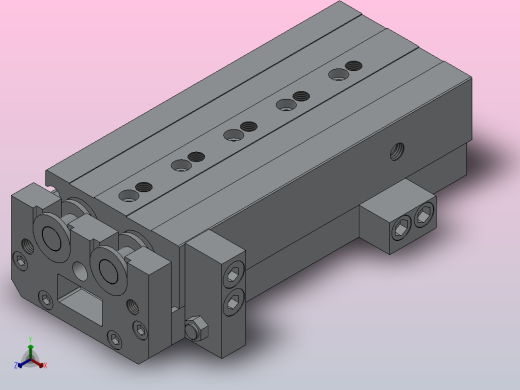 气动滑台HMXS25系列[HMXS25-100AS]