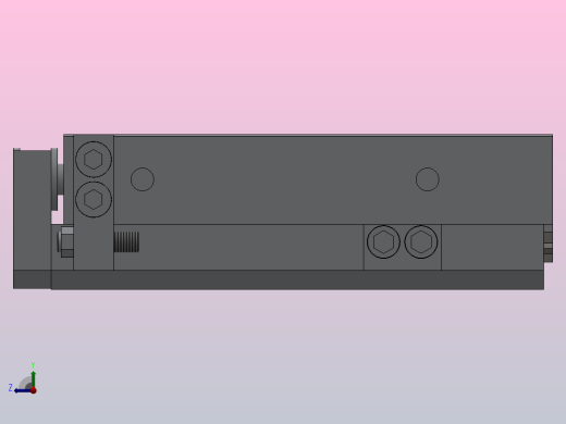 气动滑台HMXS25系列[HMXS25-100AS]右视缩略图