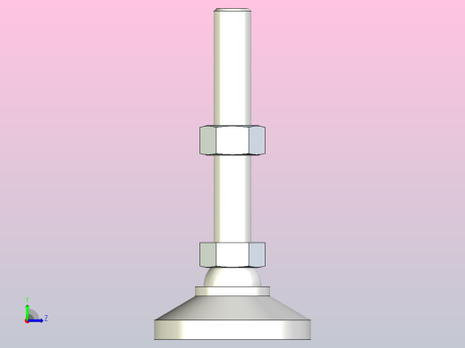 脚杯WAG71-D100-M24-L150左视缩略图