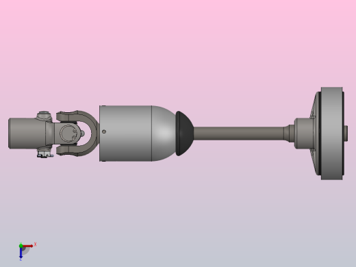摩托车传动轴总成俯视缩略图