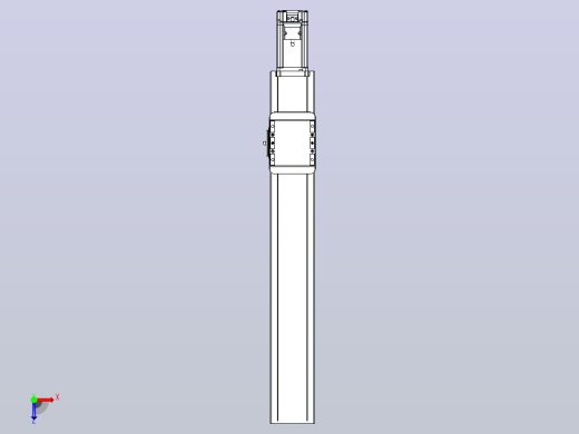 滚珠丝杠直线轴带导轨全封闭TPA-HCR-85D-1610C-L450-M-Y-P20-N3俯视缩略图