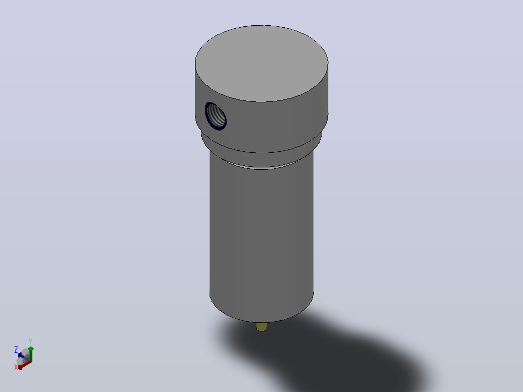MAHF系列高压过滤器[MAHF-02]正等轴测图