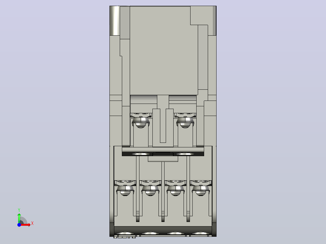 三菱接触器S-T10 AC200V 1A C前视图