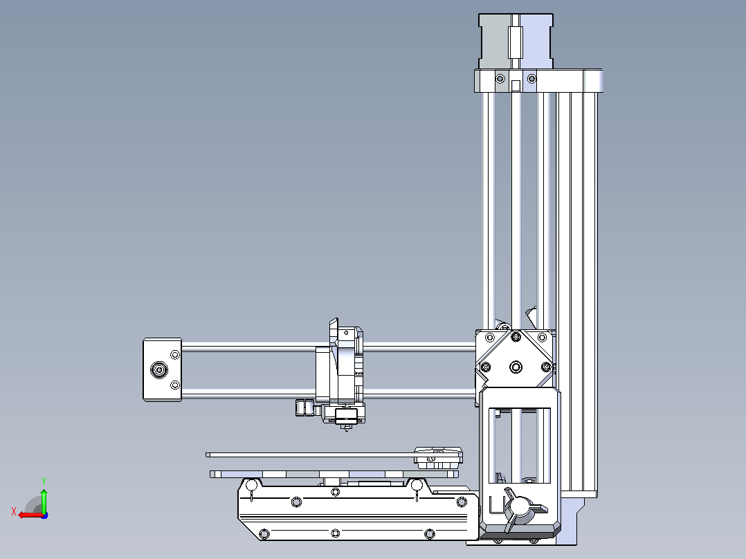 PRUSA MINI 3D打印机组装步骤文件后视图