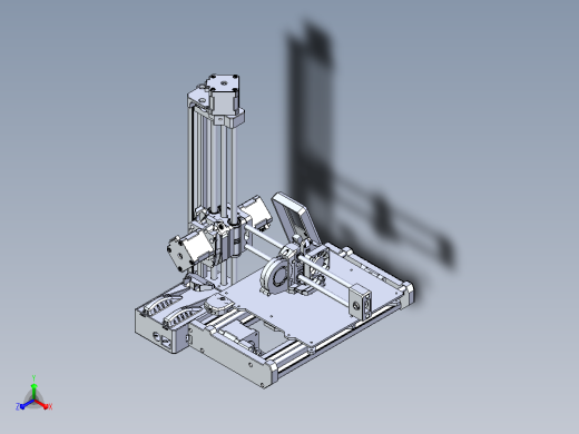 PRUSA MINI 3D打印机组装步骤文件正等轴测缩略图