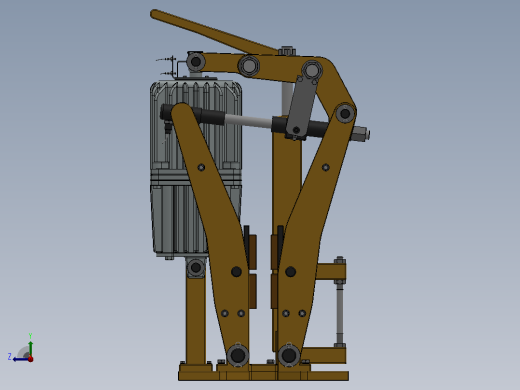 YP21系列电力液压盘式制动器YP21-500-355×30-ⅡB-CL.RL.WL.HL.H右视缩略图