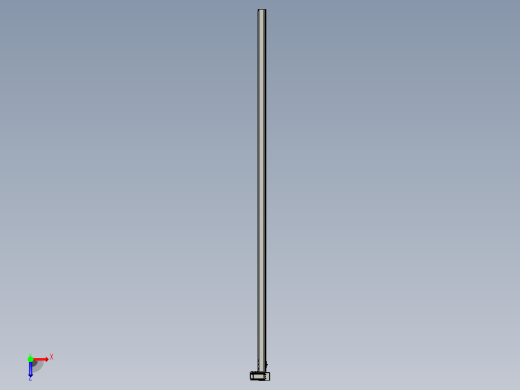 皮带直线轴半封闭可选导轨TPA-HNB-65S-90-L2800-RU-Y-P10-N3俯视缩略图
