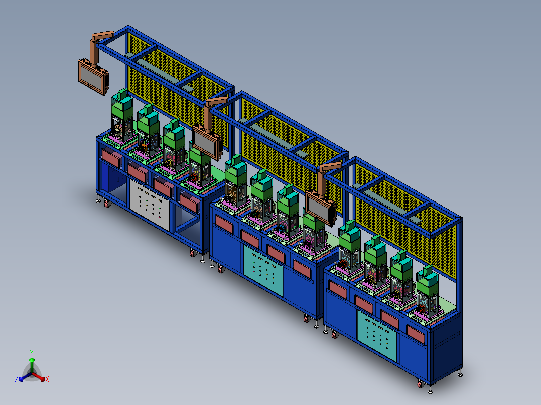 A35端末LIP裁切工装sw18可编辑+bom单正等轴测图