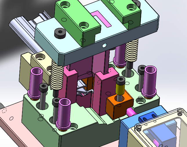 A35端末LIP裁切工装sw18可编辑+bom单