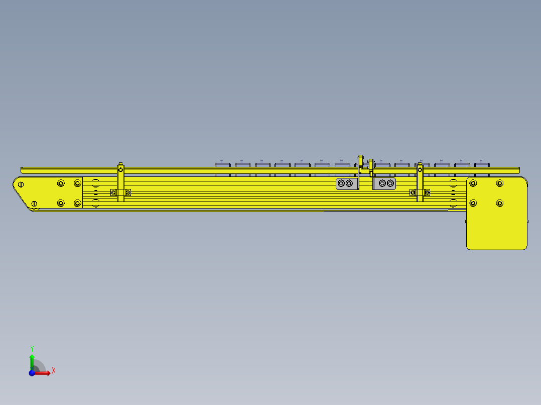 工件合格与否判断检查工序前视图