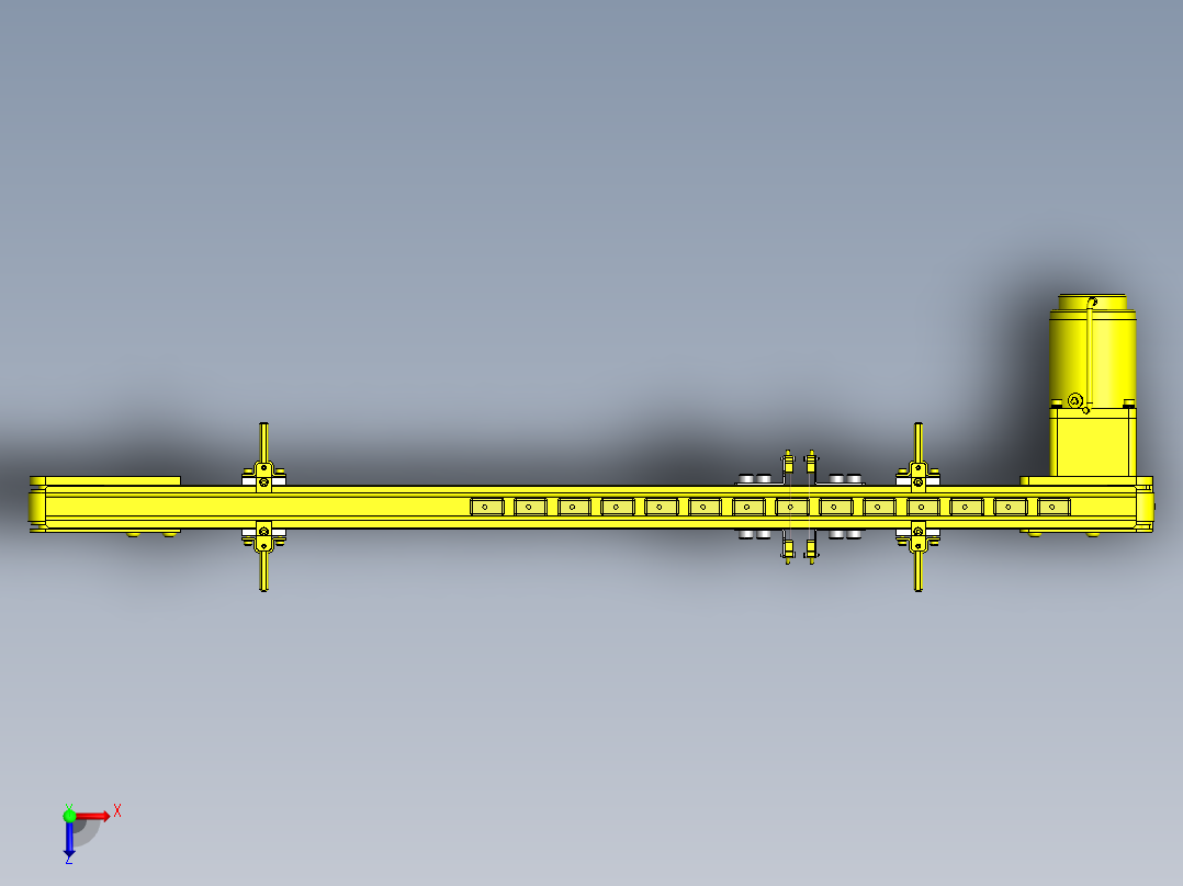 工件合格与否判断检查工序俯视图