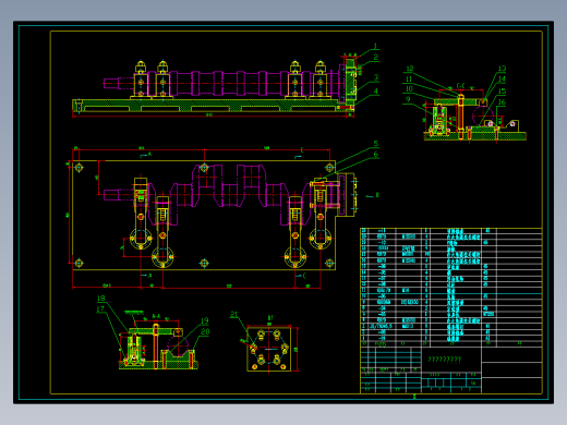 工艺夹具-曲轴钻夹具