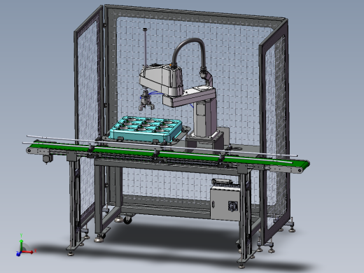 流水线机器人装盘机sw21