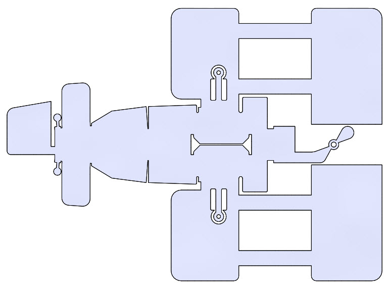 滑翔机（SW纯钣金，可展开