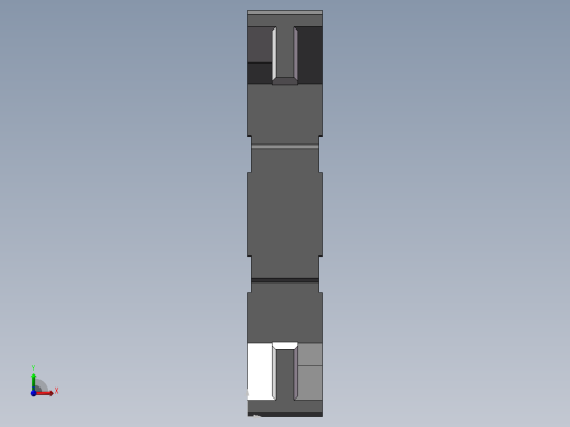 端子固定件主视缩略图