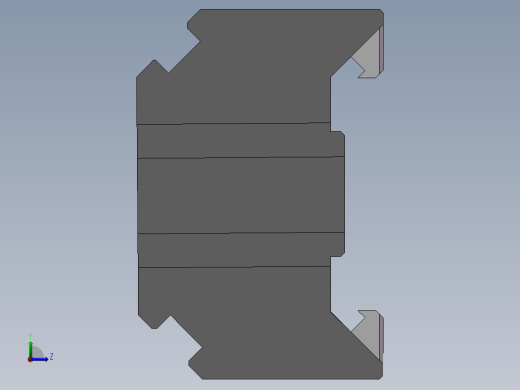 端子固定件左视缩略图