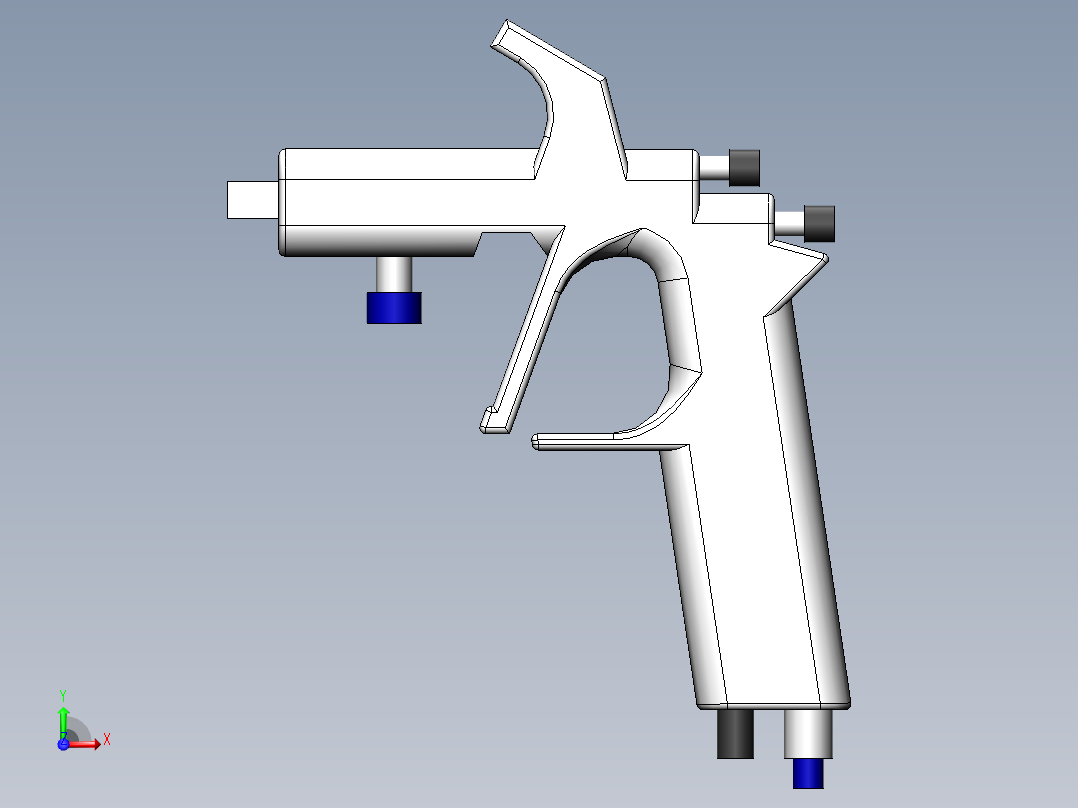 手持喷枪 - 副本前视图
