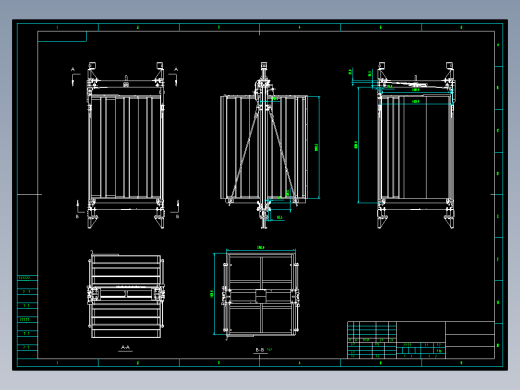 1t电梯轿厢吊架