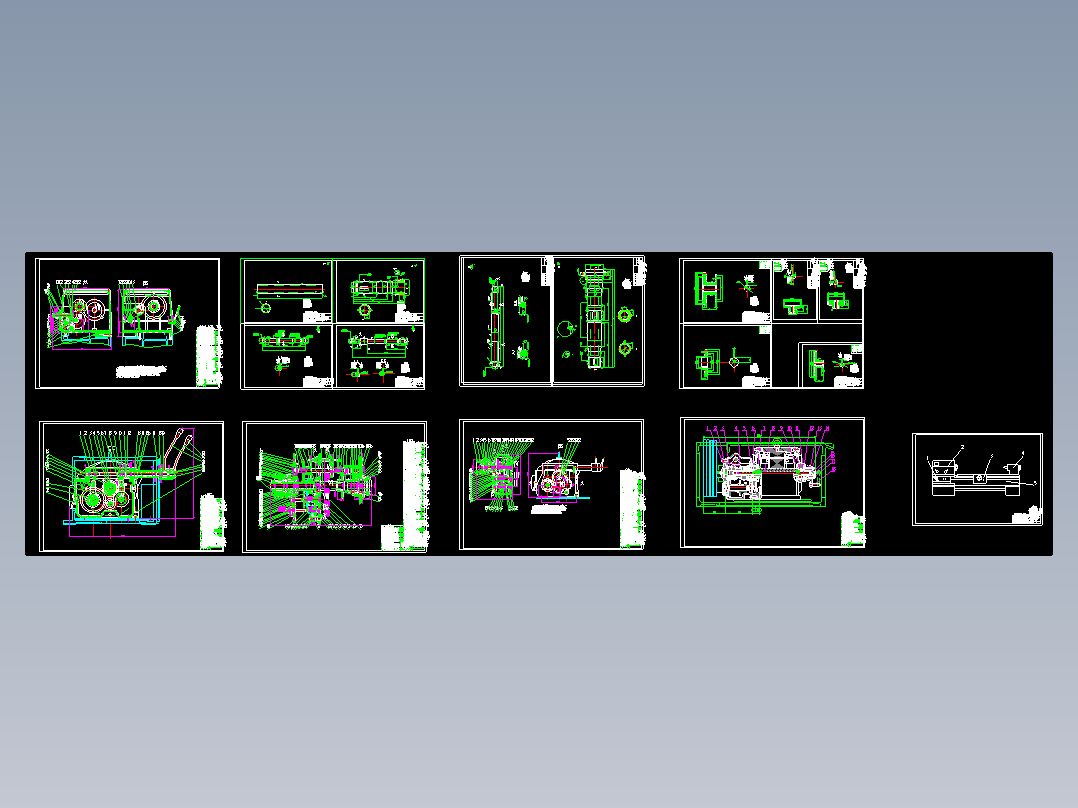 CM6150机床总体设计-普通精密机床【17张CAD图
