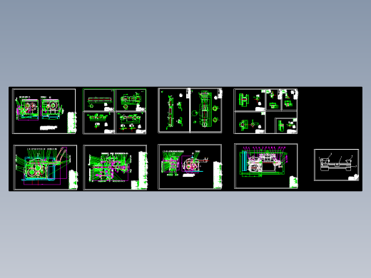 CM6150机床总体设计-普通精密机床【17张CAD图