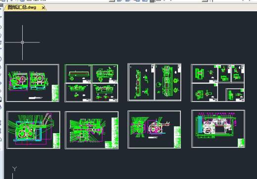 CM6150机床总体设计-普通精密机床【17张CAD图缩略图