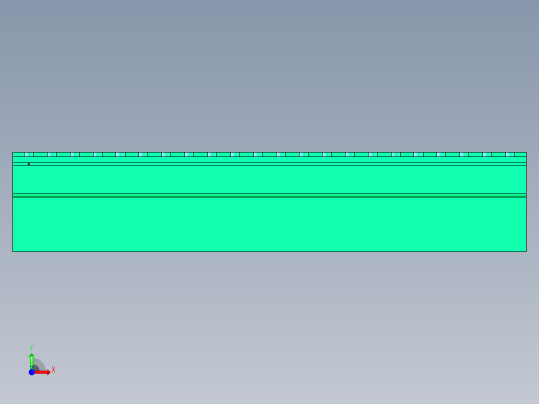 DEGSON 2EDG 系列 5.08mm 可插拔接线端子组-2EDGRH-5.08-44P-14-00AH前视图