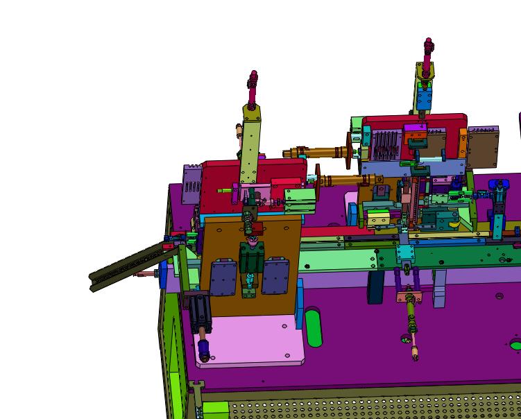 微电机马达业生产全自动插电刷机