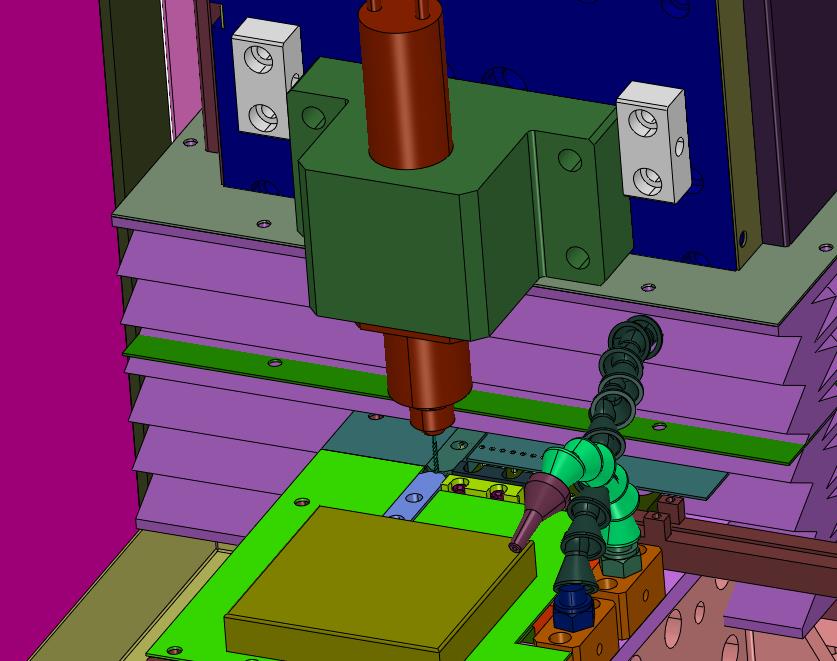 圆管振动盘自动送料倒角机