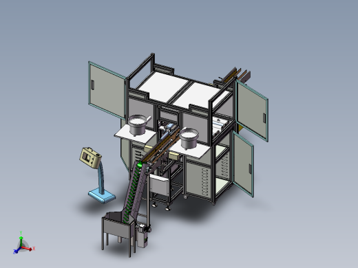 非标双头组装旋熔机