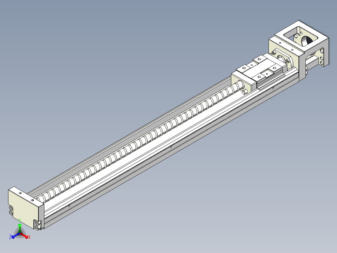 钢基模组-TPA-KSR-6005C-500A1-M-F0正等轴测图