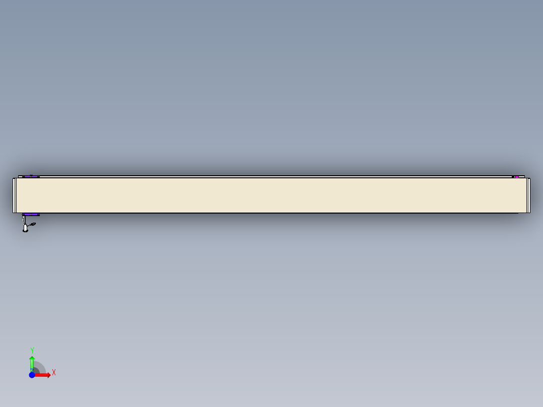 威洛博VL系列直线电机模组-VL22H1-S3050前视图