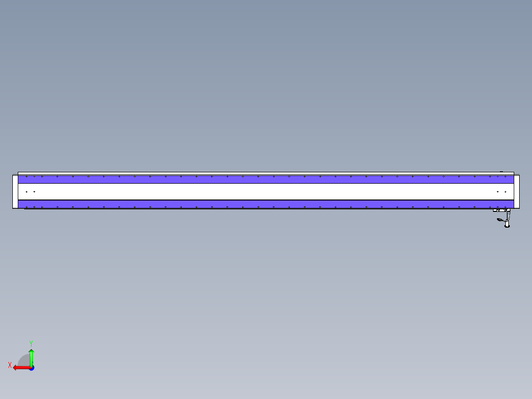 威洛博VL系列直线电机模组-VL22H1-S3050后视图