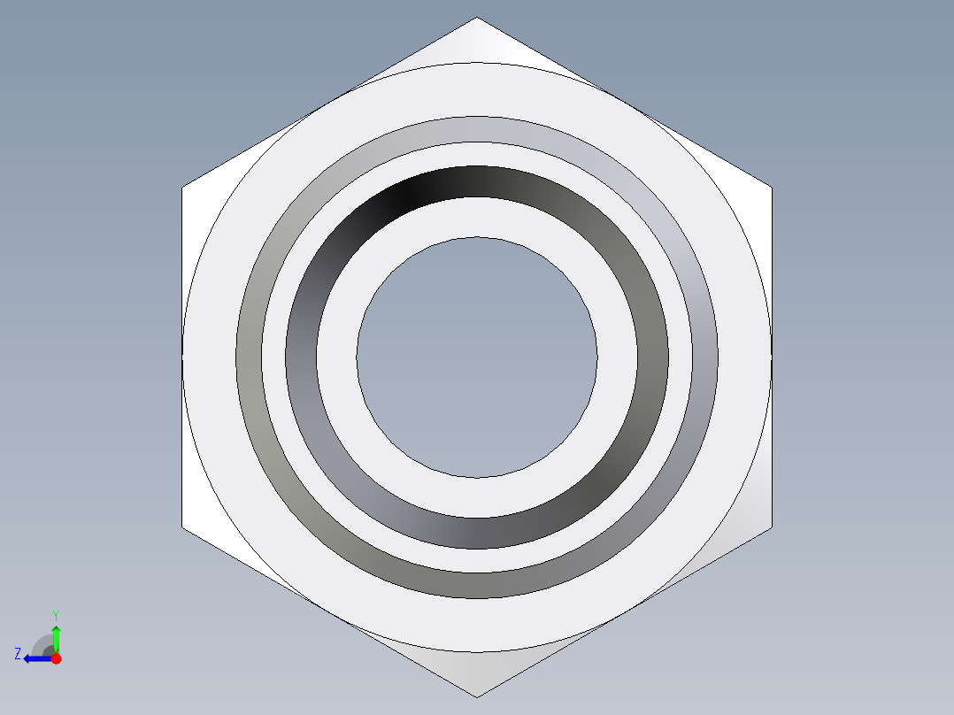 卡套式工业通用硬管接头EO_Male_Stud_connector_GEO12LMOMDCF右视图