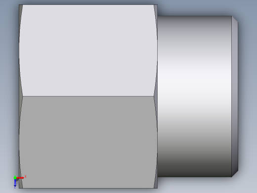 卡套式工业通用硬管接头EO_Swivel_connector_GAI25SMCFX俯视缩略图