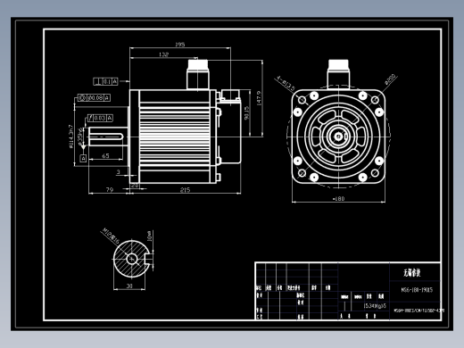 电机MS6H-180CS(M)orTL15B2-43P0.dwg