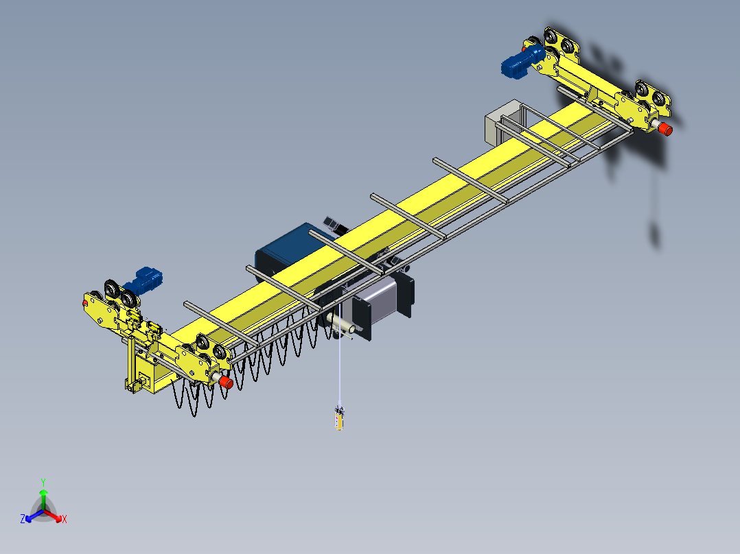 LXT5T-6mh=6m起重机主视图