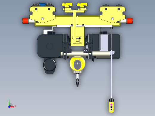 LXT5T-6mh=6m起重机前视缩略图