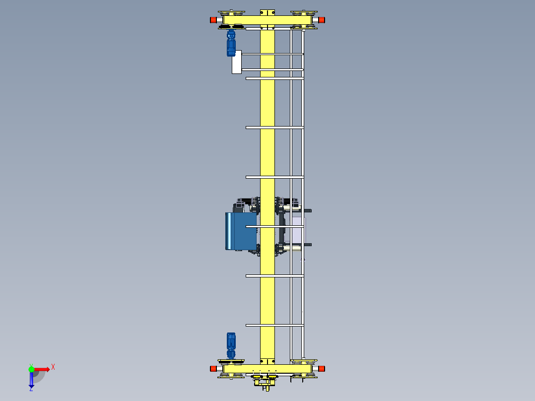 LXT5T-6mh=6m起重机俯视图