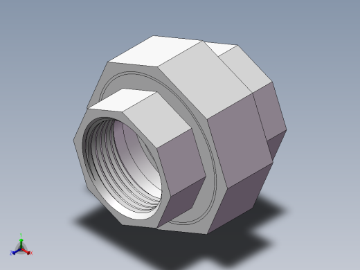 活接-等径内丝直通 DN25