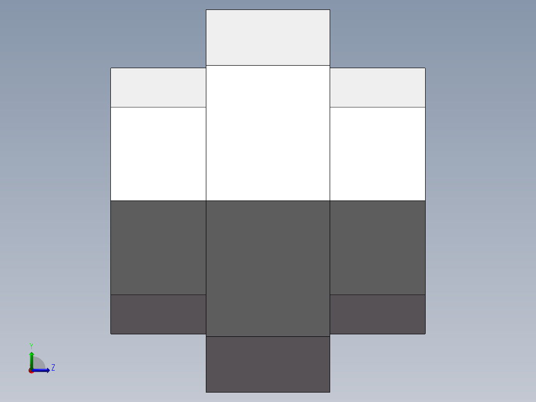 活接-等径内丝直通 DN25左视图